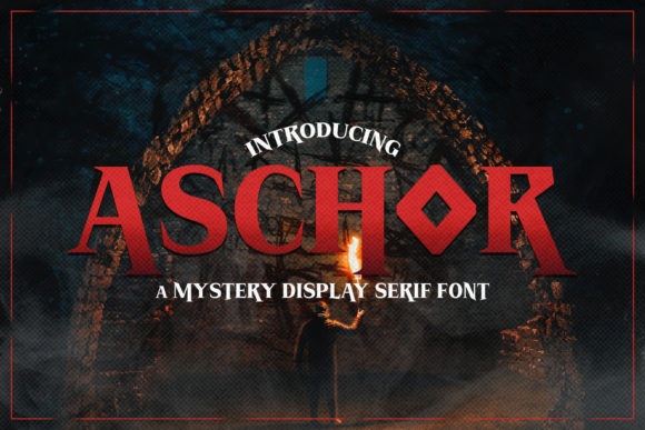Aschor: A Whimsical Display Font for Creative Craft Projects