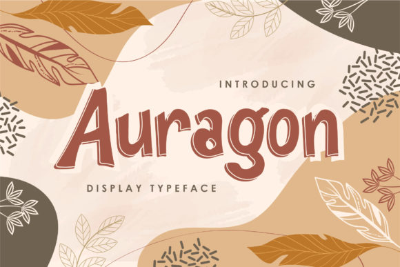 Auragon Font for Creative and Chic Editorial Design