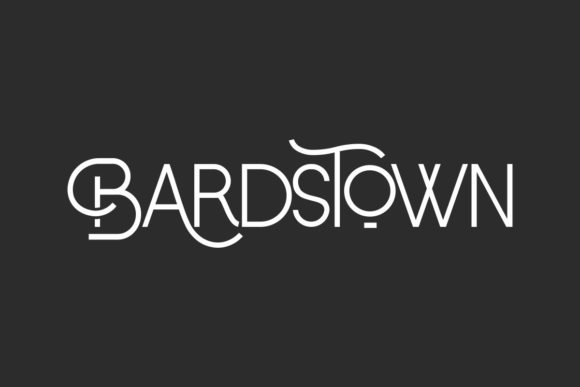Bardstown Display Font for Web Design
