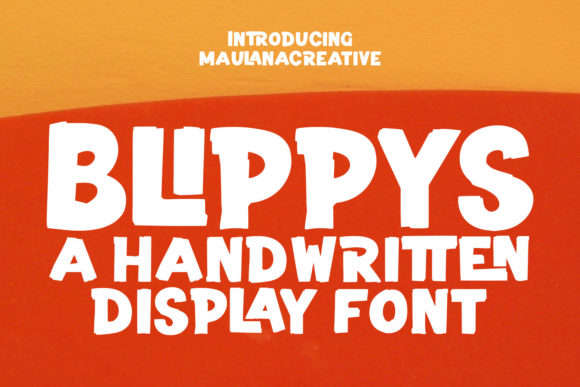Blippys: A Playful Display Font for Eye-Catching Campaigns