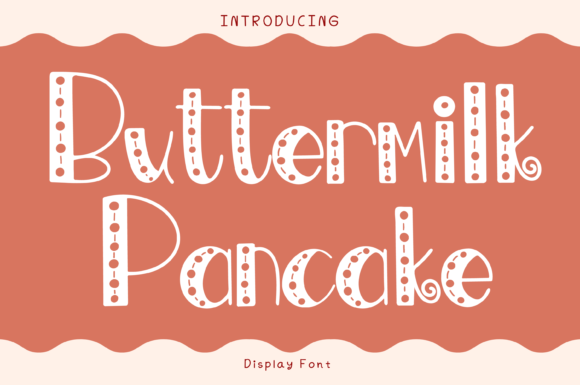 Buttermilk Pancake Font for Eye-Catching Design