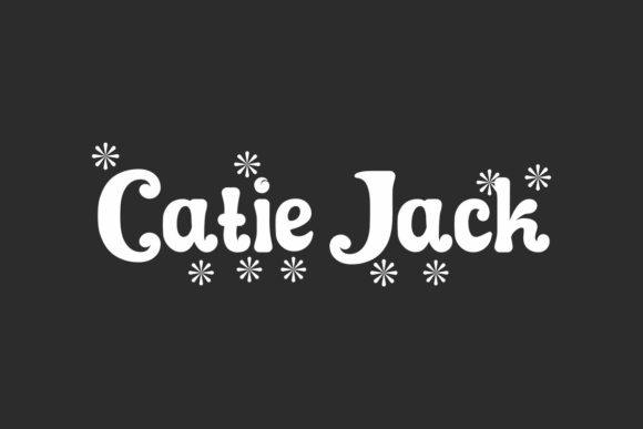 Catie Jack Display Font for Editorial Design