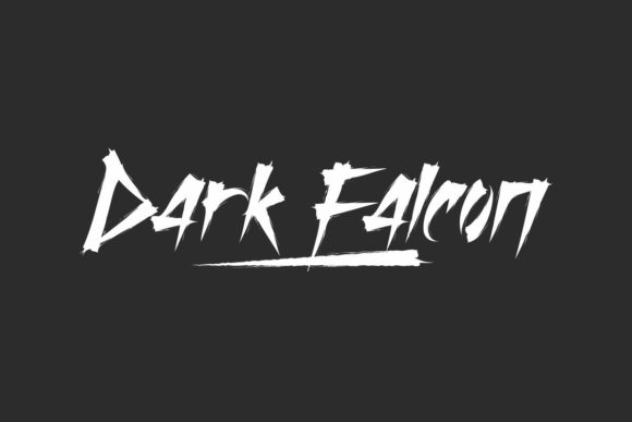 Dark Falcon Display Font for Bold Editorial Design