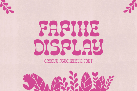Fapihe: A Chic Display Font for Editorial Design
