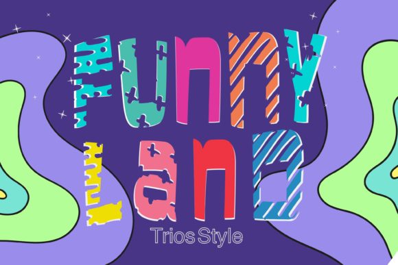 Funny Land Font: A Playful Display Type for Creative Projects
