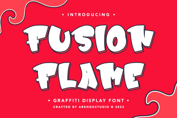 Fusion Flame: A Bold Display Font for Creative Publishing