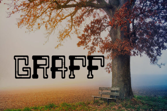 Graff Font for Playful and Cool Editorial Design