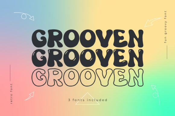 Grooven: A Street-Inspired Display Font for Bold Editorial Designs
