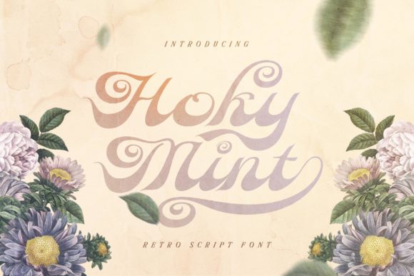 Hoky Mint Font for Stylish Web Design