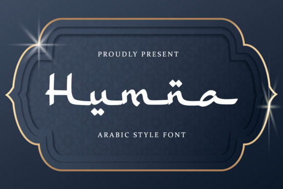 Humna: A Stylish Arabic-Inspired Font for Editorial Design