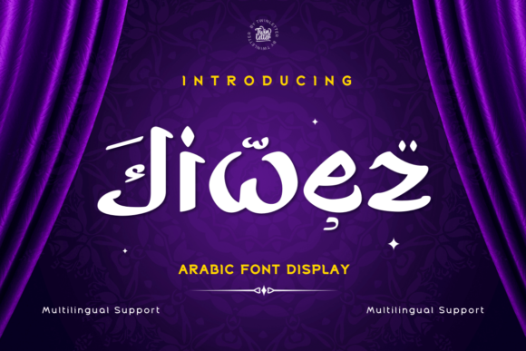Jiwez: A Premium Arabic Style Font for Elegant Branding