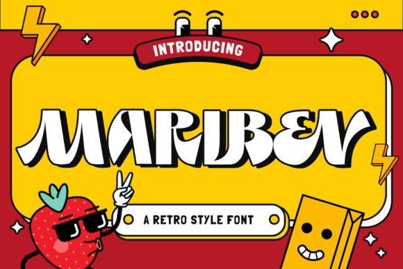 Marlben: A Vintage Display Font for Modern Editorial Projects
