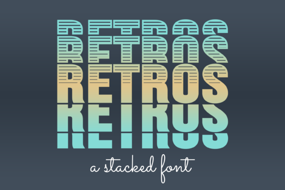 Retros Font for Handmade Creations and More