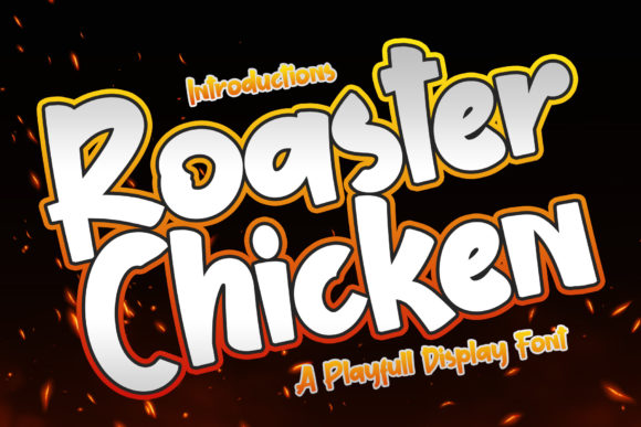 Roaster Chicken Font for Modern Web Design