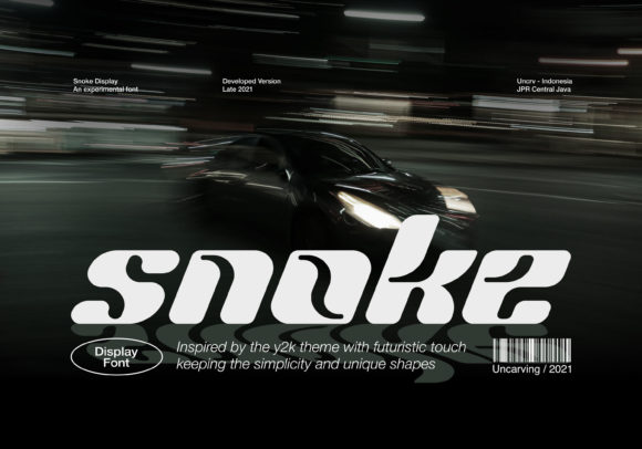 Snoke Font for Modern Craft and Branding Projects