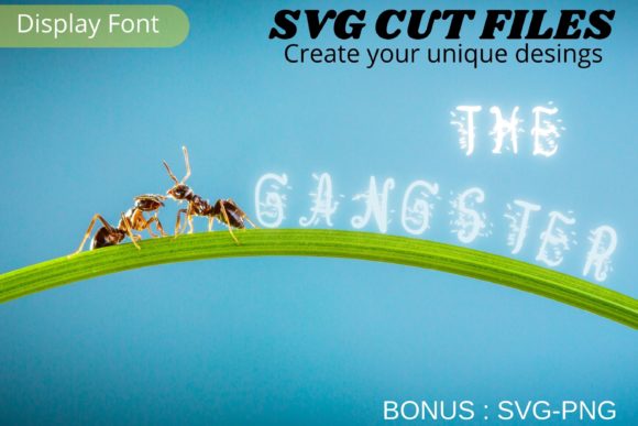 The Gangster Display Font for Bold Digital Branding