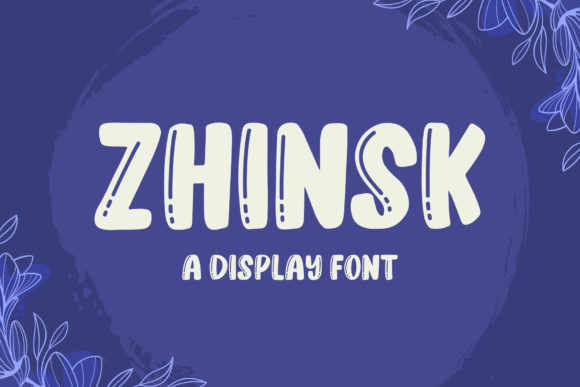 Zhinsk Font for Trendy Display and Creative Branding